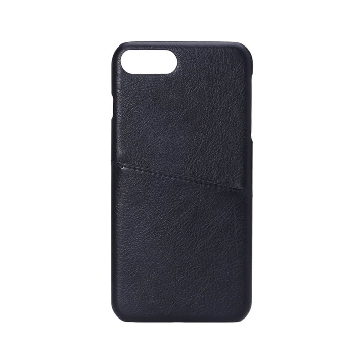 Onsala Mobilecover Black iPhone 6/7/8 Plus Creditcard Pocket in the group SMARTPHONE & TABLETS / Phone cases / Apple / iPhone 8 Plus / Cases at TP E-commerce Nordic AB (C12162)