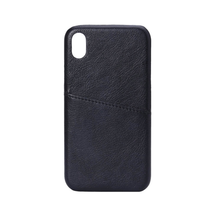 ONSALA Mobilecover Black iPhone XR Creditcard Pocket in the group SMARTPHONE & TABLETS / Phone cases / Apple / iPhone XR / Cases at TP E-commerce Nordic AB (C12168)