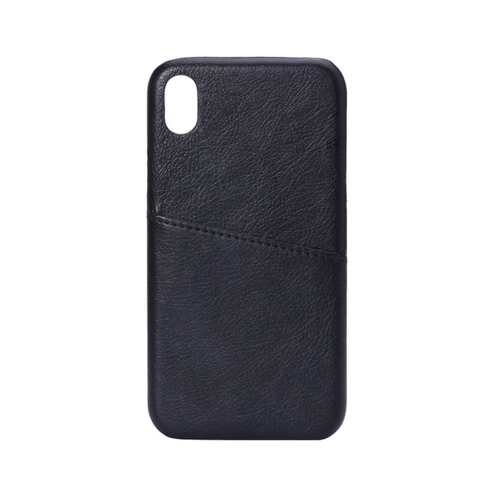 Onsala Mobilecover Black iPhone XR Creditcard Pocket in the group SMARTPHONE & TABLETS / Phone cases / Apple / iPhone XR / Cases at TP E-commerce Nordic AB (C12168)