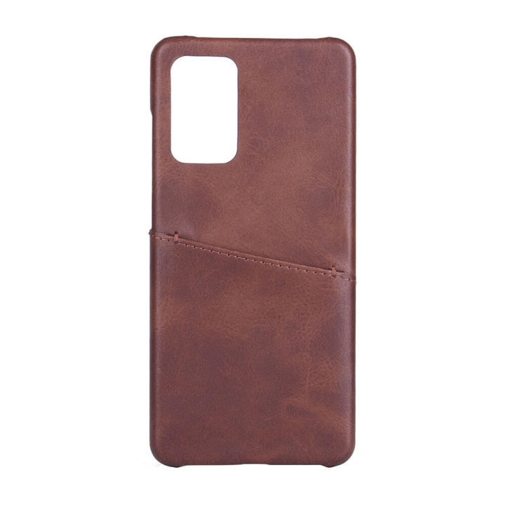 ONSALA Mobile Cover Brown with Cardpocket Samsung A72 in the group SMARTPHONE & TABLETS / Phone cases / Samsung at TP E-commerce Nordic AB (C12171)