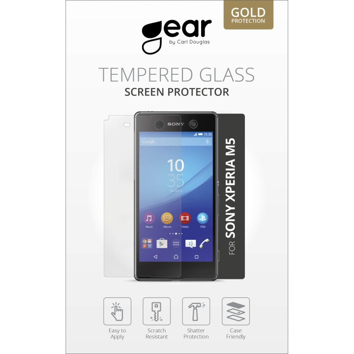 Gear Härdat Glas 2.5D Sony Xperia M5 in the group SMARTPHONE & TABLETS / Phone cases / Sony at TP E-commerce Nordic AB (C12376)