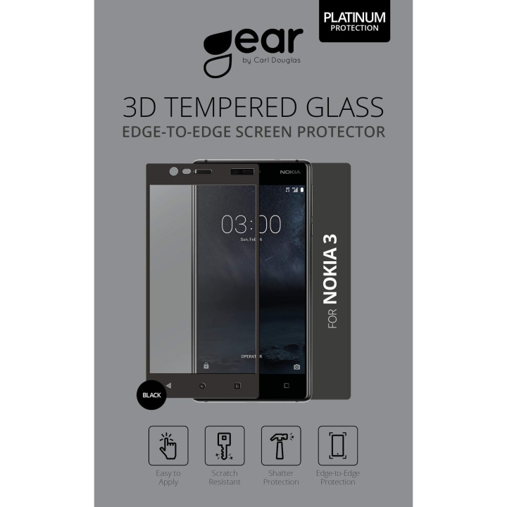 GEAR Glass Prot. Asahi Nokia3 5