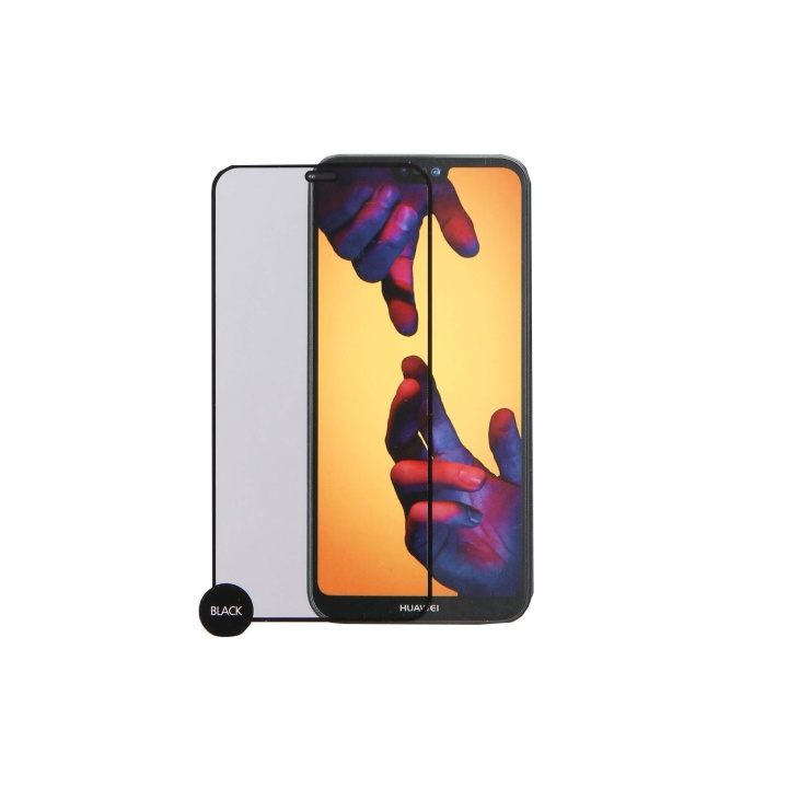 GEAR Glass Prot. 3D Huawei P 30 2019 Edge to Edge Svart in the group SMARTPHONE & TABLETS / Phone cases / Huawei at TP E-commerce Nordic AB (C12407)