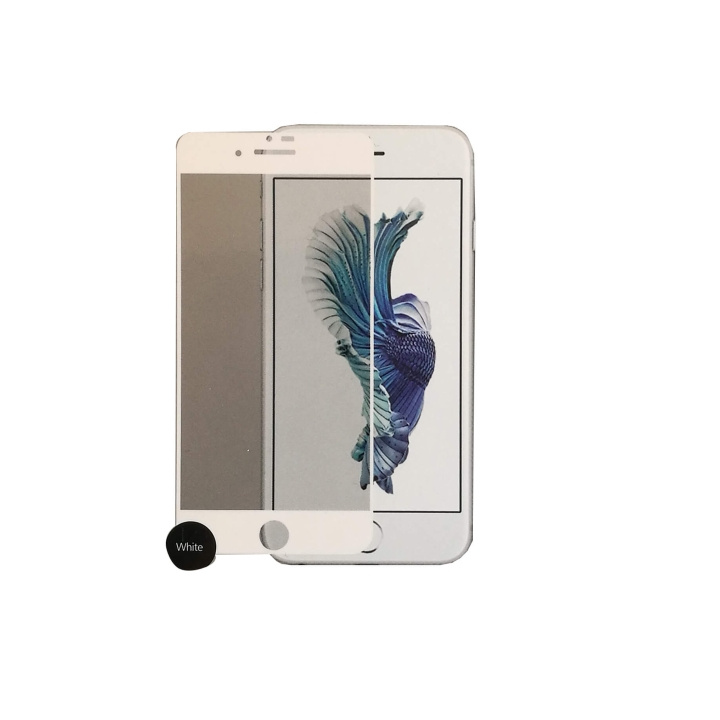 Gear Glass Prot. 3D Gummed iPhone6 Full Fit White in the group SMARTPHONE & TABLETS / Phone cases / Apple / iPhone 6/6S / Screen protectors at TP E-commerce Nordic AB (C12409)