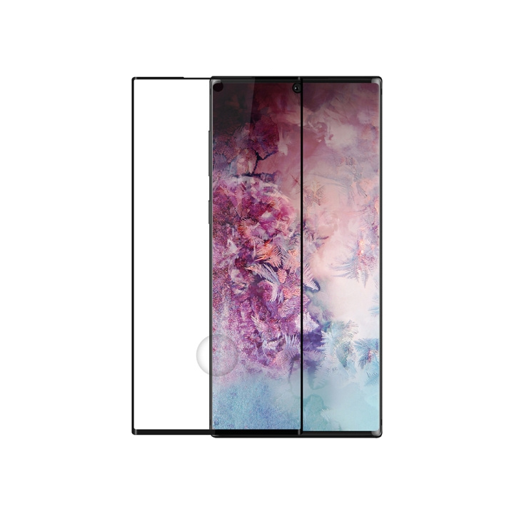 Gear Härdat Glas 3D Full Cover Black Samsung Note 10 Plus 2019 in the group SMARTPHONE & TABLETS / Phone cases / Samsung at TP E-commerce Nordic AB (C12427)