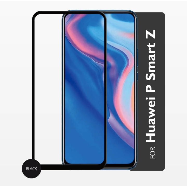 GEAR Glass Prot. 2,5D Full Cover Huawei P Smart Z 2019 in the group SMARTPHONE & TABLETS / Phone cases / Huawei at TP E-commerce Nordic AB (C12428)