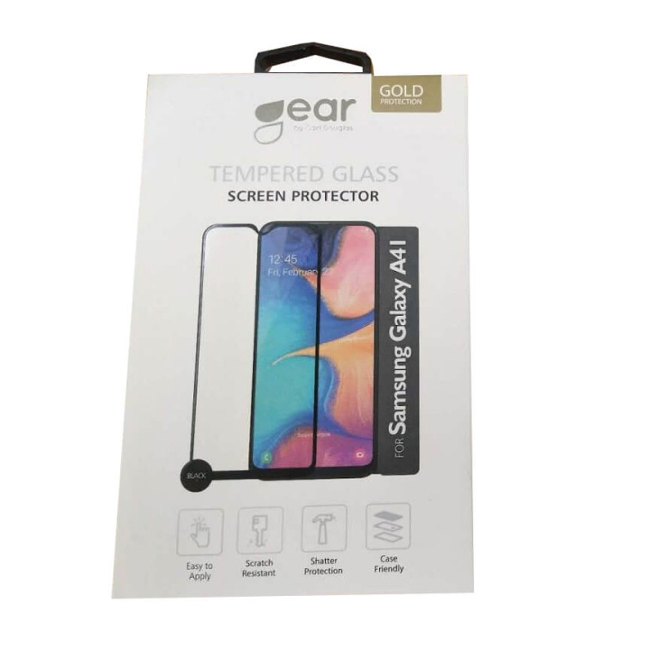 GEAR Screen Protector 2.5D Samsung A41 in the group SMARTPHONE & TABLETS / Phone cases / Samsung at TP E-commerce Nordic AB (C12438)