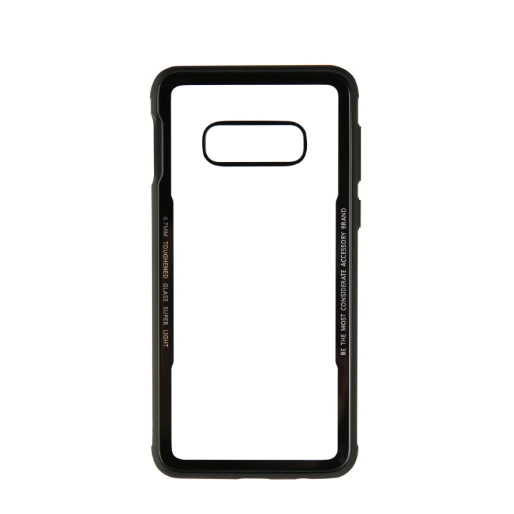 Gear Mobilskal med Tempererat Glas Svart Samsung S10e in the group SMARTPHONE & TABLETS / Phone cases / Samsung at TP E-commerce Nordic AB (C12531)