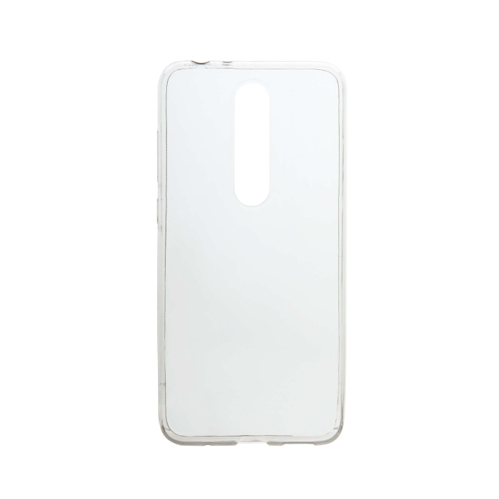 GEAR Phone Case TPU Transparent - Nokia 5.1 Plus in the group SMARTPHONE & TABLETS / Phone cases / Nokia/Microsoft at TP E-commerce Nordic AB (C12533)
