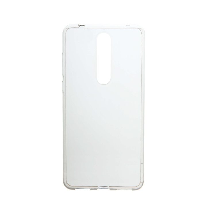 GEAR Phone Case TPU Transparent - Nokia 3.1 Plus in the group SMARTPHONE & TABLETS / Phone cases / Nokia/Microsoft at TP E-commerce Nordic AB (C12534)