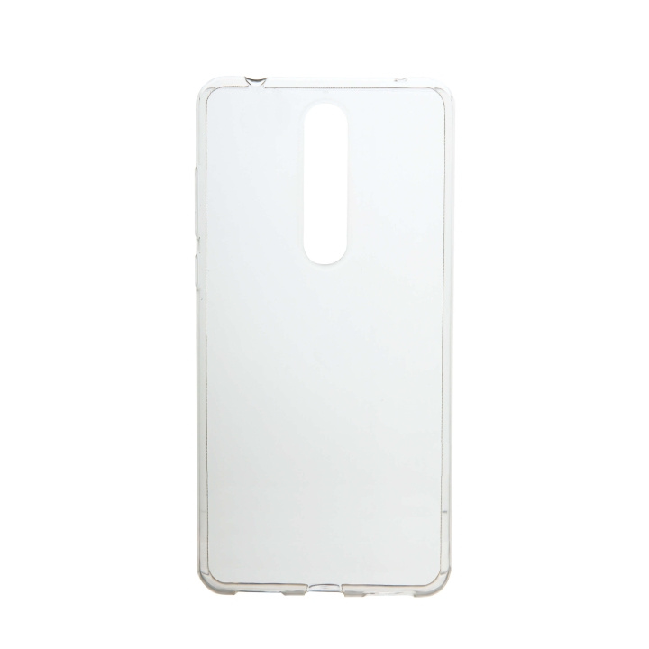 Gear Phone Case TPU Transparent - Nokia 3.1 Plus in the group SMARTPHONE & TABLETS / Phone cases / Nokia/Microsoft at TP E-commerce Nordic AB (C12534)