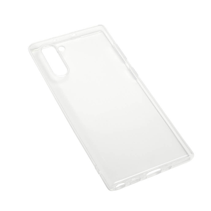 GEAR Phone Case TPU Transparent - Samsung Note 10 2019 in the group SMARTPHONE & TABLETS / Phone cases / Samsung at TP E-commerce Nordic AB (C12547)