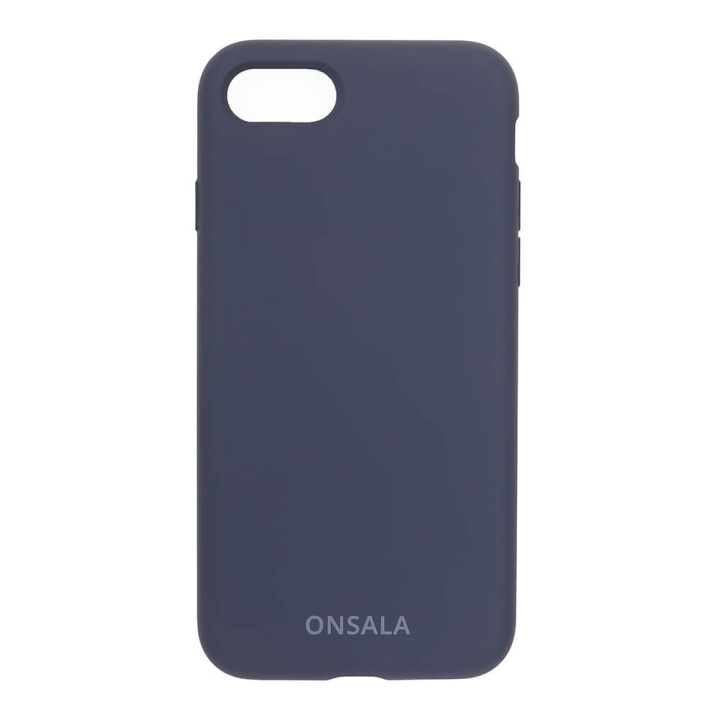 ONSALA Phone Case Silicone Cobalt Blue - iPhone 6/7/8/SE in the group SMARTPHONE & TABLETS / Phone cases / Apple / iPhone 8 / Cases at TP E-commerce Nordic AB (C12586)