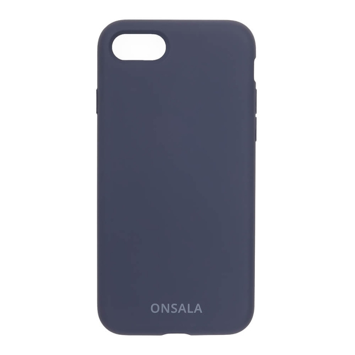 Onsala Phone Case Silicone Cobalt Blue - iPhone 6/7/8/SE in the group SMARTPHONE & TABLETS / Phone cases / Apple / iPhone 8 / Cases at TP E-commerce Nordic AB (C12586)