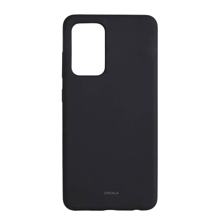 ONSALA Phone Case Silicone Black - Samsung A52/A52s 4G/5G in the group SMARTPHONE & TABLETS / Phone cases / Samsung at TP E-commerce Nordic AB (C12590)