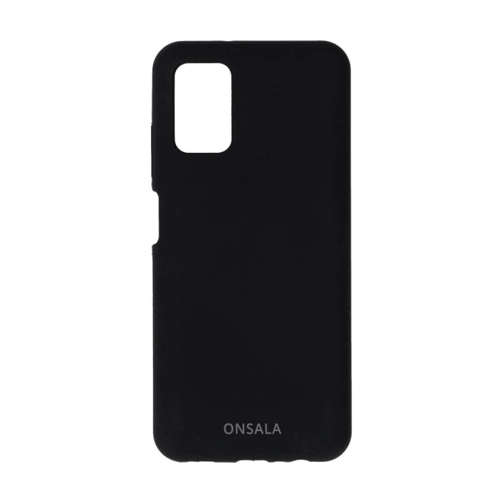 Onsala Mobilcover Silicone Black Samsung A03s in the group SMARTPHONE & TABLETS / Phone cases / Samsung at TP E-commerce Nordic AB (C12593)