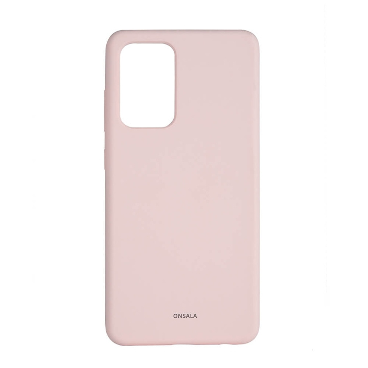 ONSALA Phone Case Silicone Sand Pink - Samsung A52/A52s 4G/5G in the group SMARTPHONE & TABLETS / Phone cases / Samsung at TP E-commerce Nordic AB (C12595)