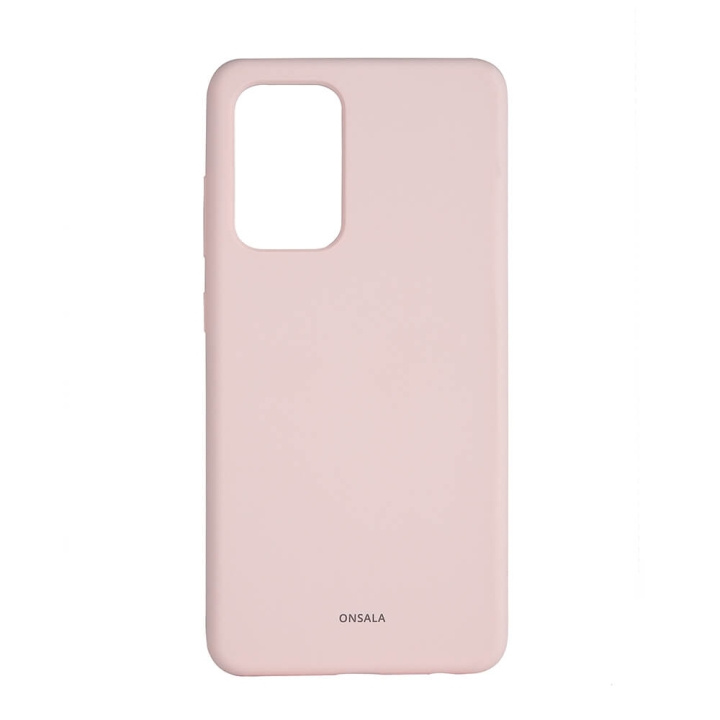 Onsala Phone Case Silicone Sand Pink - Samsung A52/A52s 4G/5G in the group SMARTPHONE & TABLETS / Phone cases / Samsung at TP E-commerce Nordic AB (C12595)