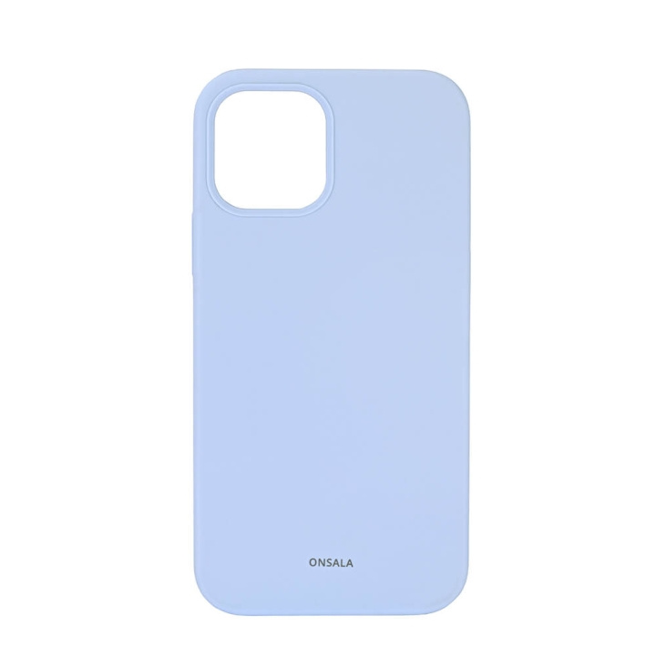 Onsala Phone Case Silicone Light Blue - iPhone 12 / 12 Pro in the group SMARTPHONE & TABLETS / Phone cases / Apple / iPhone 12 / Cases at TP E-commerce Nordic AB (C12600)