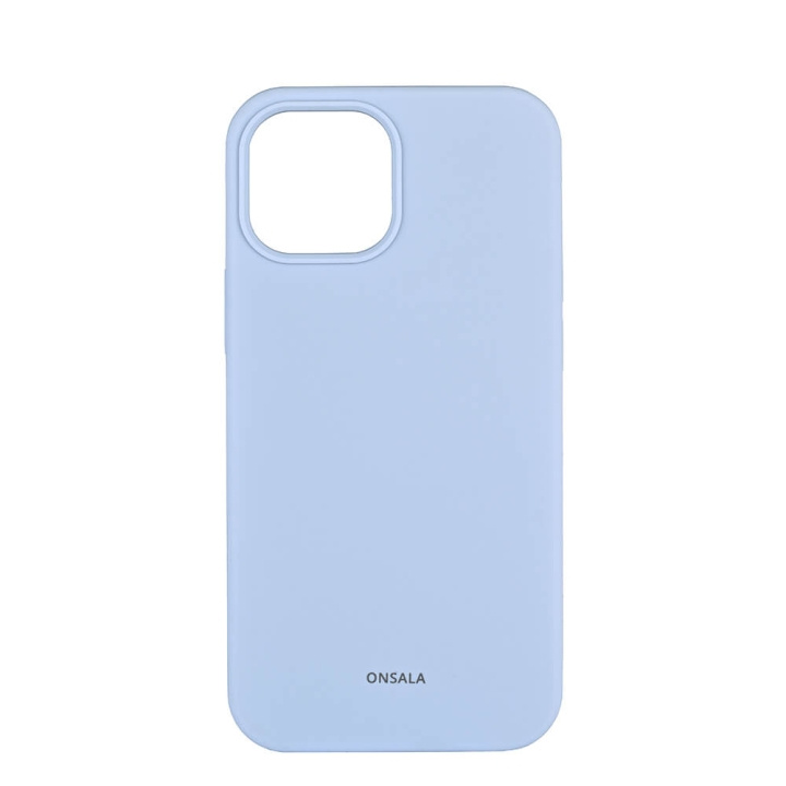 ONSALA Phone Case Silicone Light Blue - iPhone 13 Mini in the group SMARTPHONE & TABLETS / Phone cases / Apple / iPhone 13 Mini / Cases at TP E-commerce Nordic AB (C12606)
