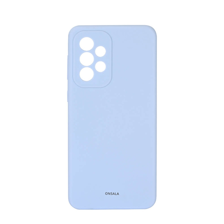 ONSALA Phone Case Silicone Light Blue - Samsung A03 in the group SMARTPHONE & TABLETS / Phone cases / Samsung at TP E-commerce Nordic AB (C12610)