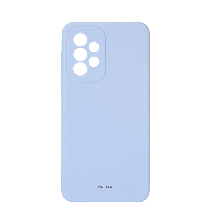 Onsala Phone Case Silicone Light Blue - Samsung A33 in the group SMARTPHONE & TABLETS / Phone cases / Samsung at TP E-commerce Nordic AB (C12612)