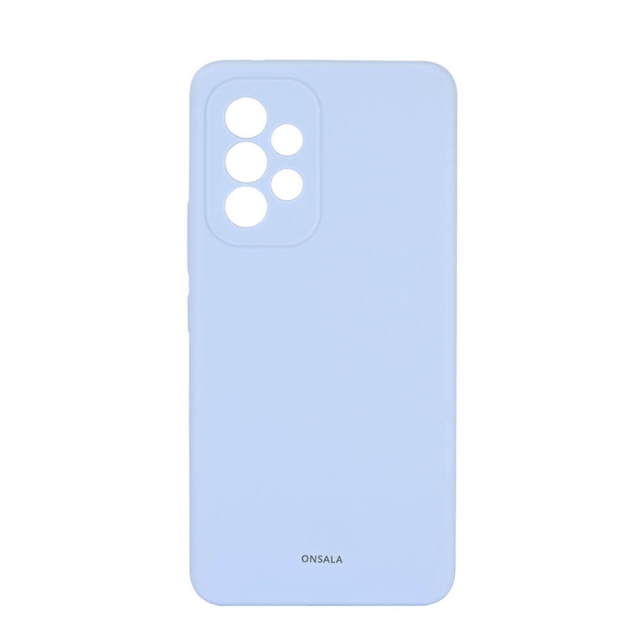 ONSALA Phone Case Silicone Light Blue - Samsung A53 in the group SMARTPHONE & TABLETS / Phone cases / Samsung at TP E-commerce Nordic AB (C12614)