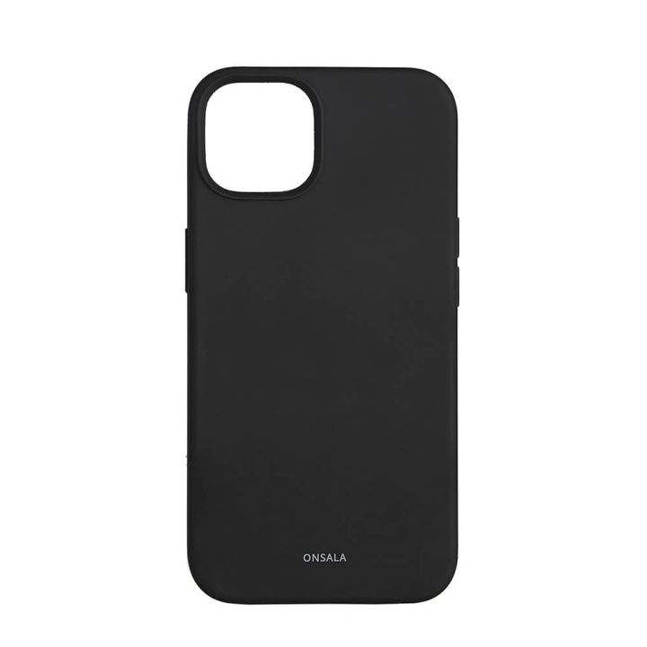 ONSALA Phone Case Silicone MagSeries Black - iPhone 13 in the group SMARTPHONE & TABLETS / Phone cases / Apple / iPhone 13 / Cases at TP E-commerce Nordic AB (C12618)