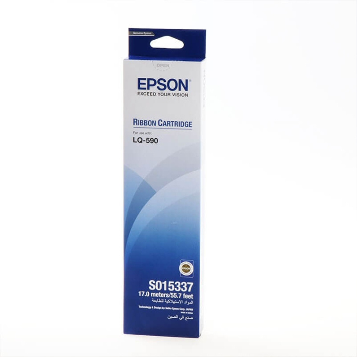 Epson Ribbon C13S015337 S015337 Black in the group COMPUTERS & PERIPHERALS / Printers & Accessories / Ink & Toner / Ink cartridges / Epson at TP E-commerce Nordic AB (C12663)