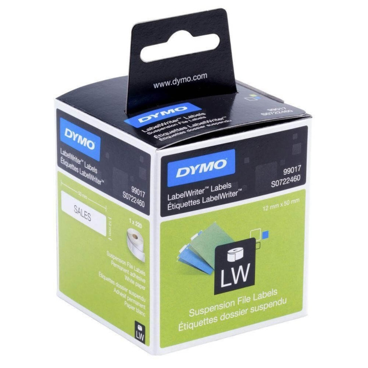 dymo Labels S0722460 99017 Suspension File in the group HOME, HOUSEHOLD & GARDEN / Office material / Other at TP E-commerce Nordic AB (C12687)