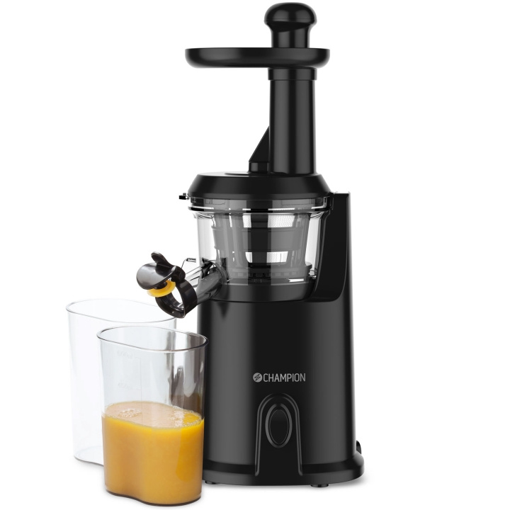 Champion Slowjuicer 1L 200W SJ510 Black in the group HOME, HOUSEHOLD & GARDEN / Household appliances / Water & Juice / Juice presses at TP E-commerce Nordic AB (C12719)