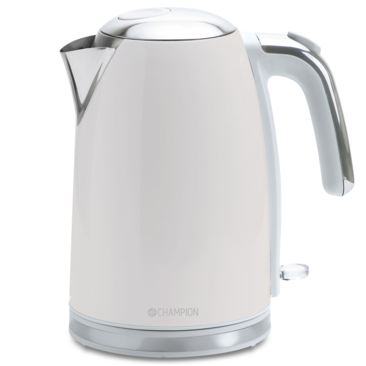Champion Vattenkokare 1,7L Creme White in the group HOME, HOUSEHOLD & GARDEN / Household appliances / Water & Juice / Kettles at TP E-commerce Nordic AB (C12720)