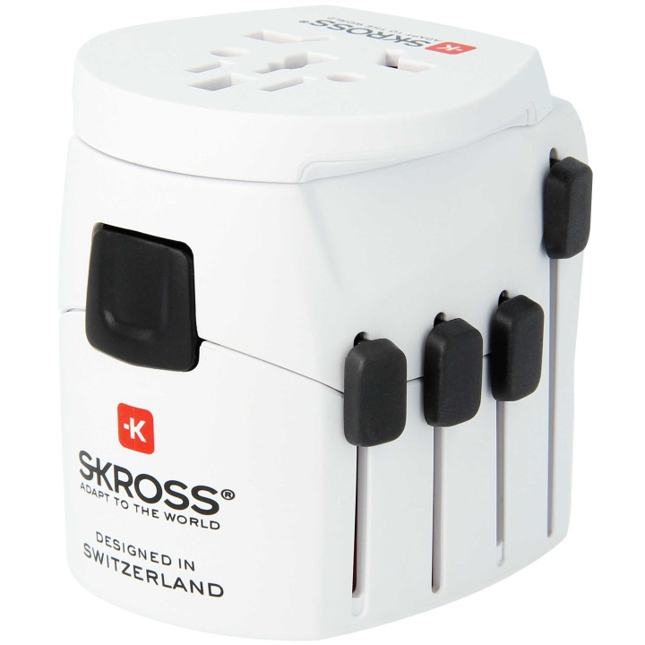 Pro World Adapter in the group HOME, HOUSEHOLD & GARDEN / Electricity & Lighting / Travel adapters at TP E-commerce Nordic AB (C12751)