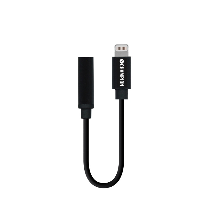 Champion Lightning till 3.5mm adapter in the group SMARTPHONE & TABLETS / Chargers & Cables / Adapters at TP E-commerce Nordic AB (C12782)