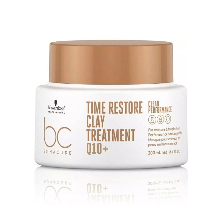 Schwarzkopf BC Time Restore Treatment 200ml in the group BEAUTY & HEALTH / Hair & Styling / Hair care / Hair Mask at TP E-commerce Nordic AB (C12833)
