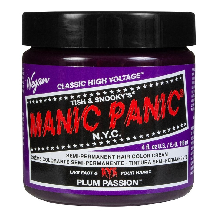 Manic Panic Classic Cream Plum Passion in the group BEAUTY & HEALTH / Hair & Styling / Hair care / Hair Dye / Hair Dye & Color bombs at TP E-commerce Nordic AB (C12911)