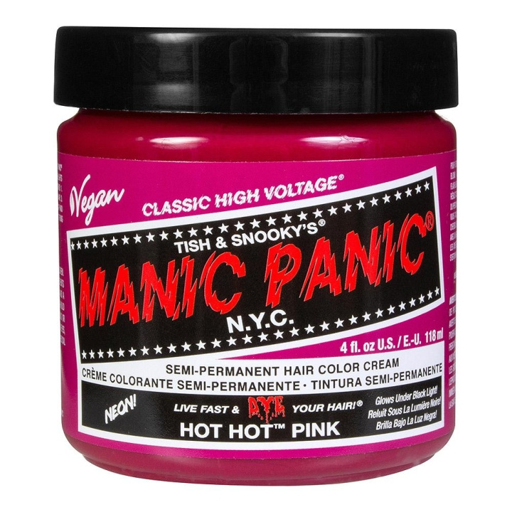 Manic Panic Classic Cream Hot Hot Pink in the group BEAUTY & HEALTH / Hair & Styling / Hair care / Hair Dye / Hair Dye & Color bombs at TP E-commerce Nordic AB (C12912)