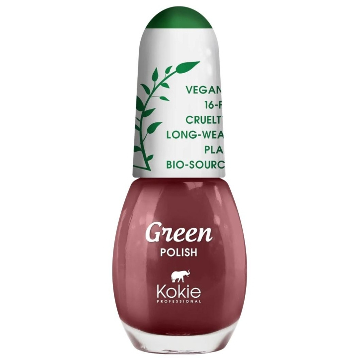 Kokie Green Nail Polish - Wild Rose in the group BEAUTY & HEALTH / Manicure / Pedicure / Nail polish at TP E-commerce Nordic AB (C12923)