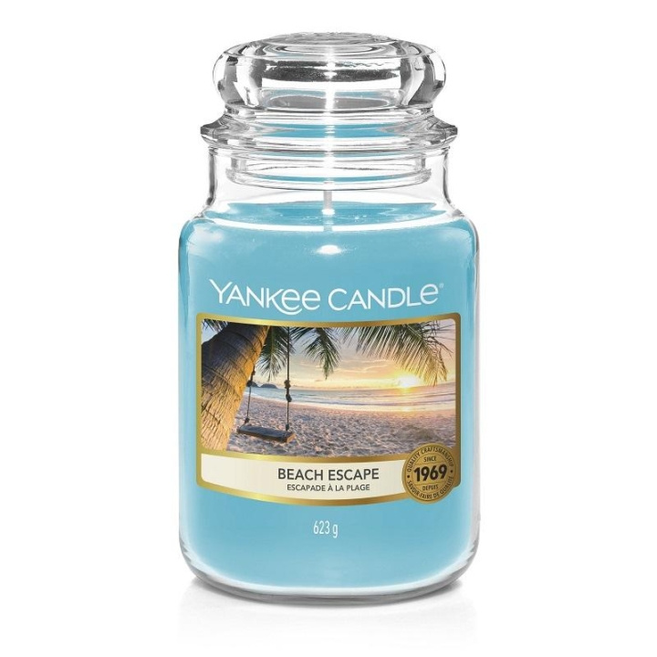 Yankee Candle Classic Large Jar Beach Escape 623g in the group BEAUTY & HEALTH / Fragrance & Perfume / Other fragrances / Scented candles at TP E-commerce Nordic AB (C12949)