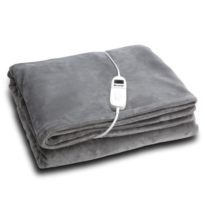 Champion Värmefilt 180x130cm Grå VFT410 in the group BEAUTY & HEALTH / Massage & Wellness / Electric blankets at TP E-commerce Nordic AB (C12973)