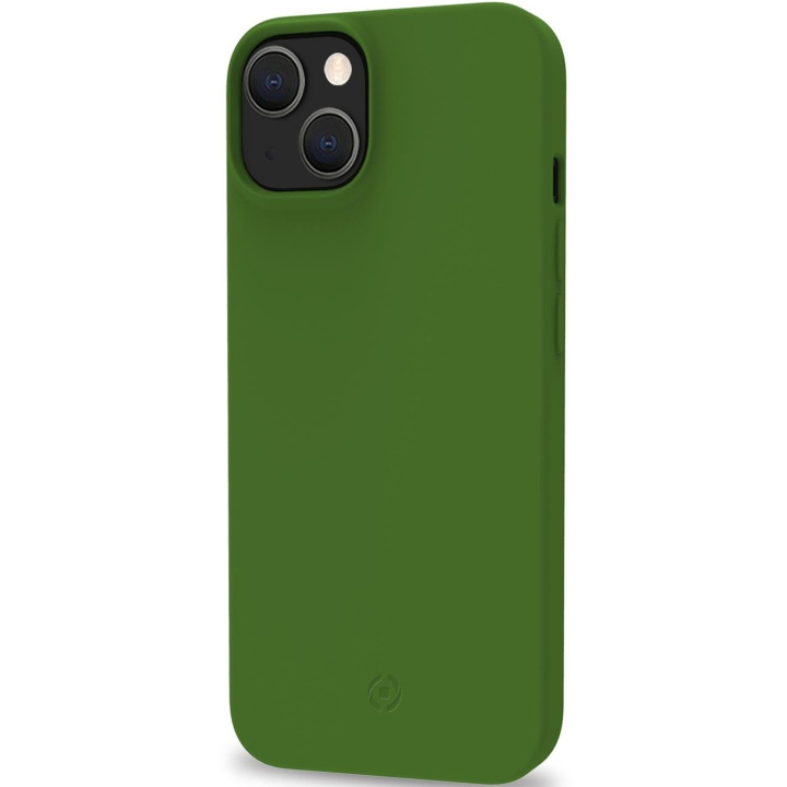 Celly Planet Soft TPU-Cover GRS iPhone 14, Grön in the group SMARTPHONE & TABLETS / Phone cases / Apple / iPhone 14 at TP E-commerce Nordic AB (C12992)