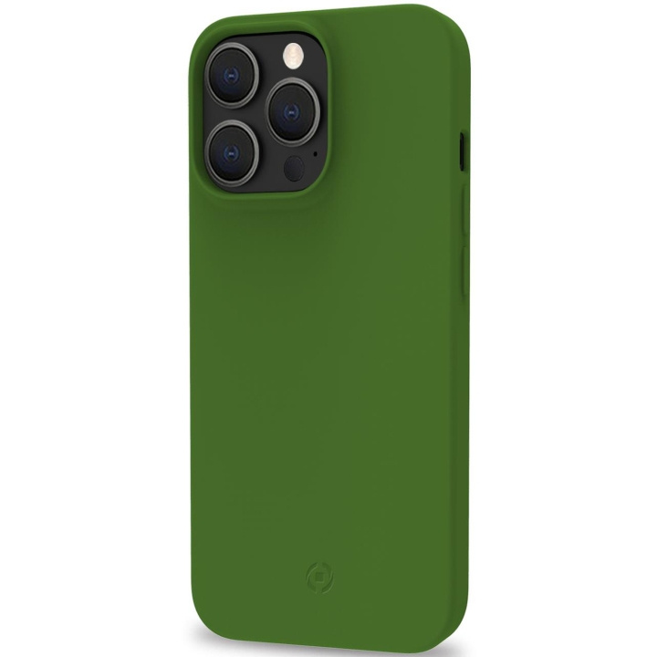 Celly Planet Soft TPU-Cover GRS iPhone 14 Pro, Grön in the group SMARTPHONE & TABLETS / Phone cases / Apple / iPhone 14 at TP E-commerce Nordic AB (C12993)