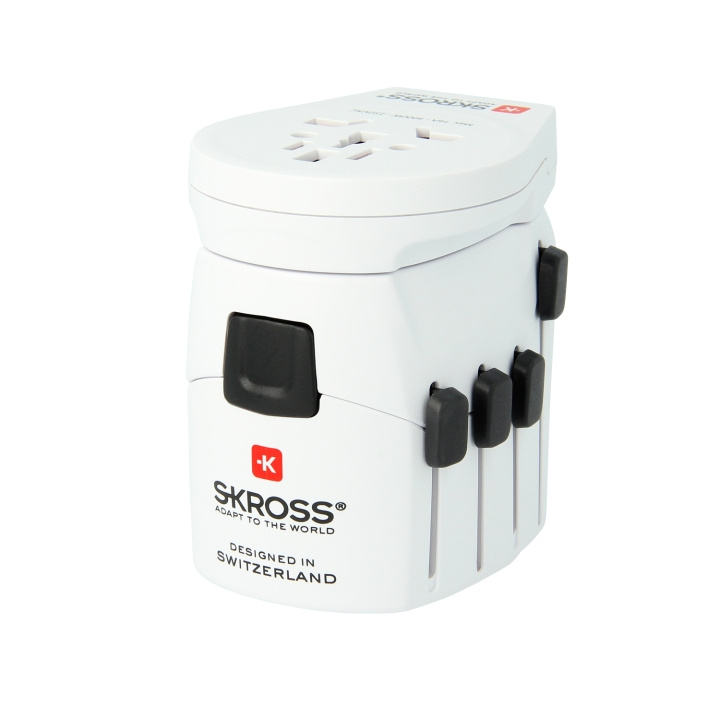 SKROSS World Adapter PRO World USB in the group HOME, HOUSEHOLD & GARDEN / Electricity & Lighting / Travel adapters at TP E-commerce Nordic AB (C13015)