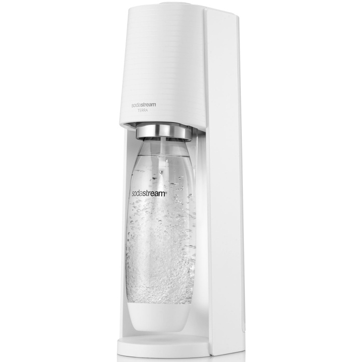 SodaStream Kolsyremaskin TERRA White in the group HOME, HOUSEHOLD & GARDEN / Household appliances / Water & Juice / Carbonation machines / Carbonation machines at TP E-commerce Nordic AB (C13017)