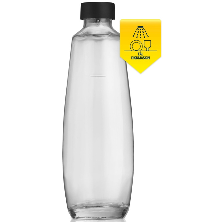 SodaStream 1x1L Glaskaraff DUO in the group HOME, HOUSEHOLD & GARDEN / Household appliances / Water & Juice / Carbonation machines / Accessories at TP E-commerce Nordic AB (C13022)