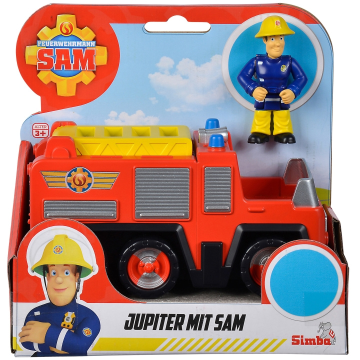 Brandman Sam Jupiter med Sam Figur in the group TOYS, KIDS & BABY PRODUCTS / Toys / Toy cars at TP E-commerce Nordic AB (C13028)