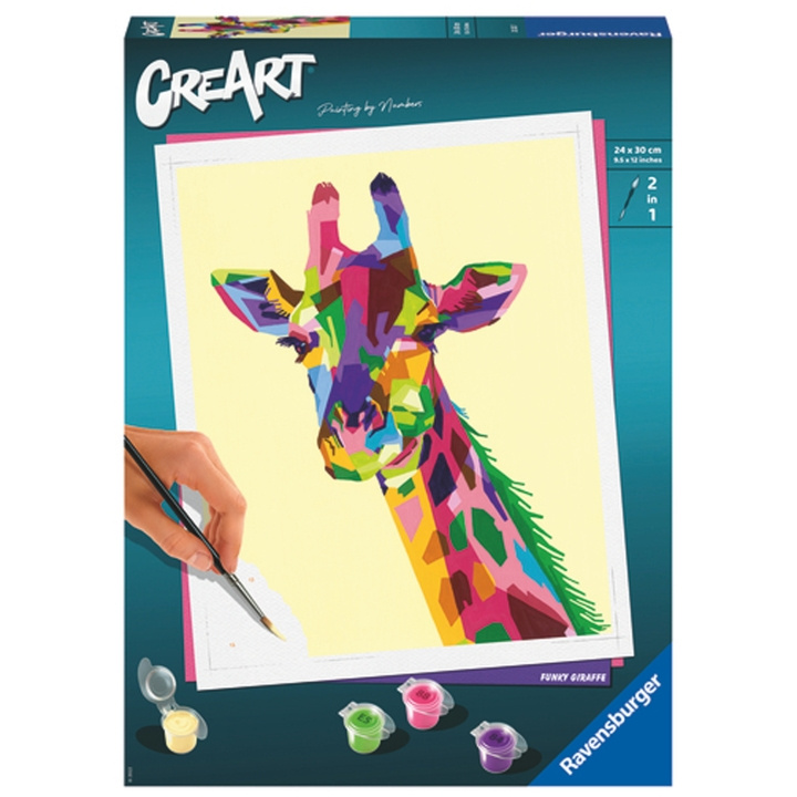 Ravensburger CreArt Funky Giraffe in the group TOYS, KIDS & BABY PRODUCTS / Toys / Crafts at TP E-commerce Nordic AB (C13035)