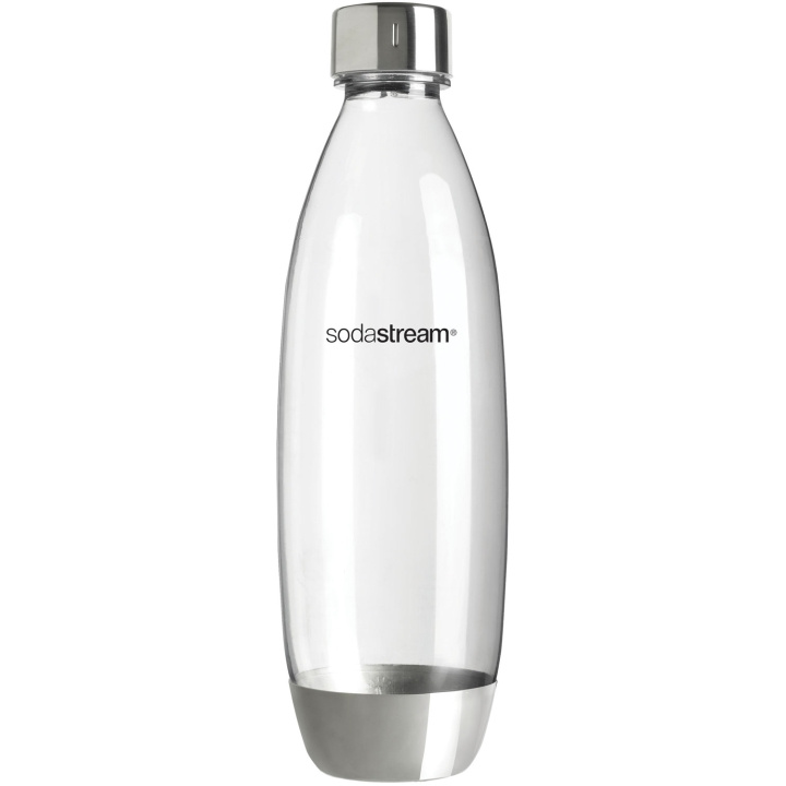 SodaStream 1x1L Fuse metal flaska in the group HOME, HOUSEHOLD & GARDEN / Household appliances / Water & Juice / Carbonation machines / Accessories at TP E-commerce Nordic AB (C13055)
