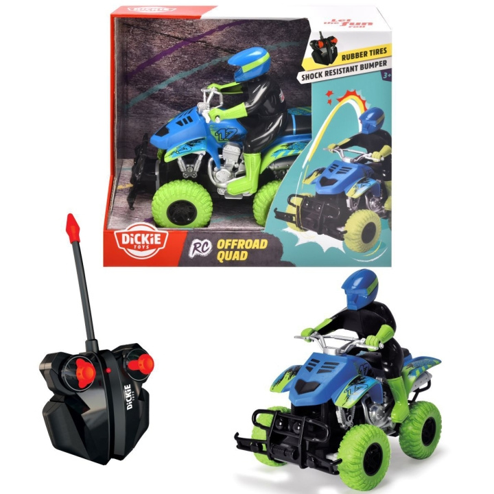 Dickie RC Offroad Quad in the group TOYS, KIDS & BABY PRODUCTS / Radio controlled / RC cars at TP E-commerce Nordic AB (C13057)