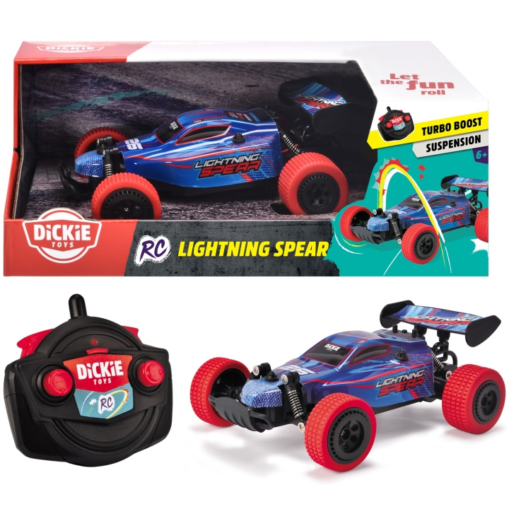 Dickie RC Lightning Spear in the group TOYS, KIDS & BABY PRODUCTS / Radio controlled / RC cars at TP E-commerce Nordic AB (C13058)